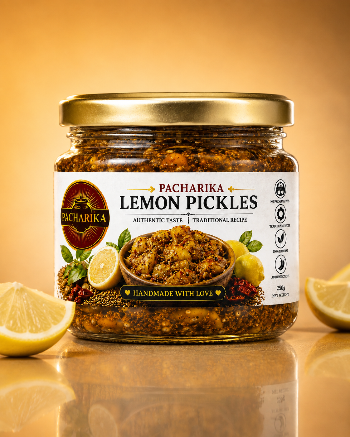 Pacharika Lemon Pickle jar