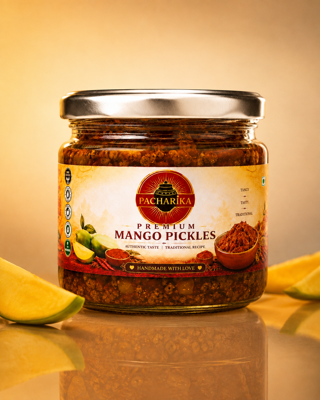 Pacharika Mango Pickle jar