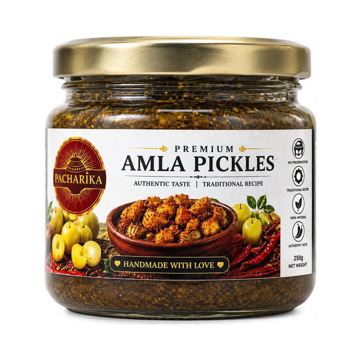 Premium Amla Pickle jar