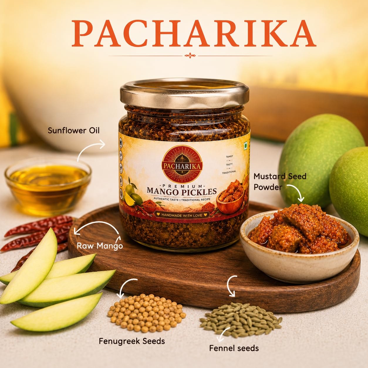 Mango pickle lifestyle shot